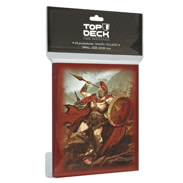Protectores con Diseño | TOPDECK Small 62x89mm Leonidas