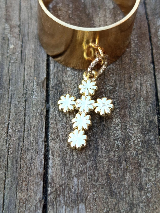 Bague manchette réglable "Divya Phool" – Fleur divine