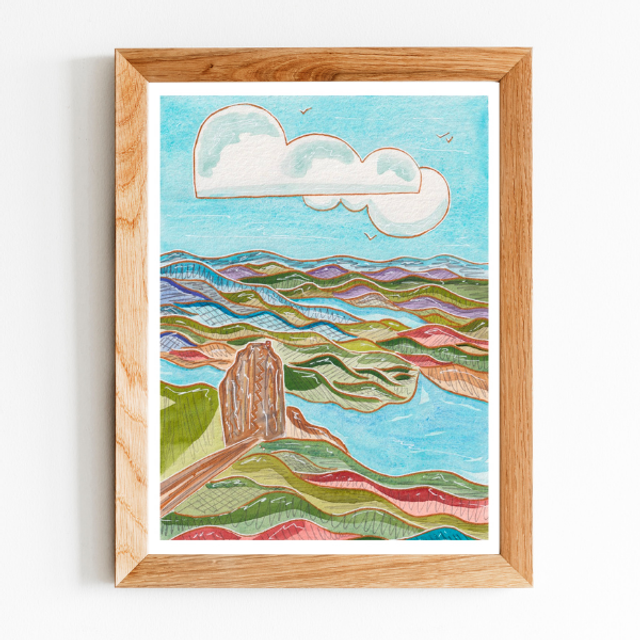 Guatapé - Artprint