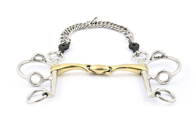 Mors JUMP'IN pelham releveur double brisure