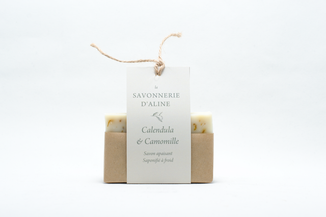 Savon au calendula et camomille