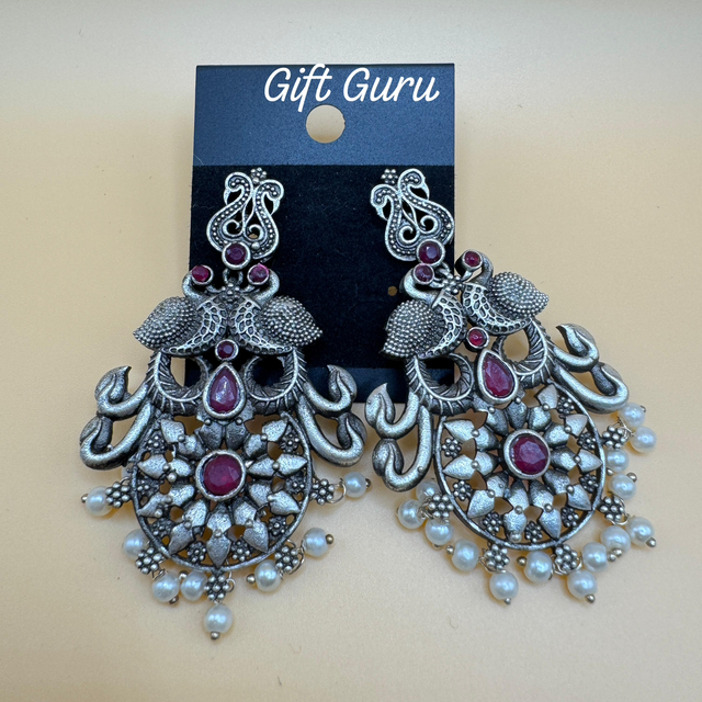 Oxidised Ear rings