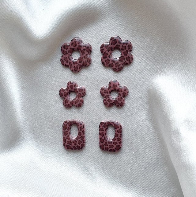 Pampilles - Léopa bordeaux 