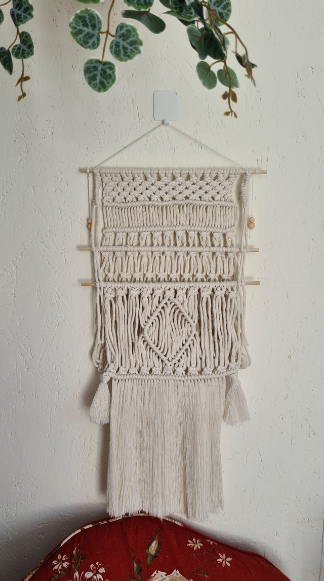 Macrame Wall Pocket Organiser