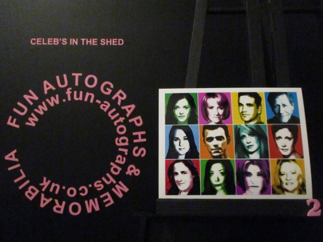 Cathy Murphy Authentic Autographed 6x4.5 Pop Art Limited Edition (2)