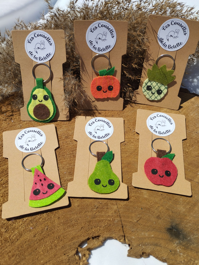 Porte clé FRUIT