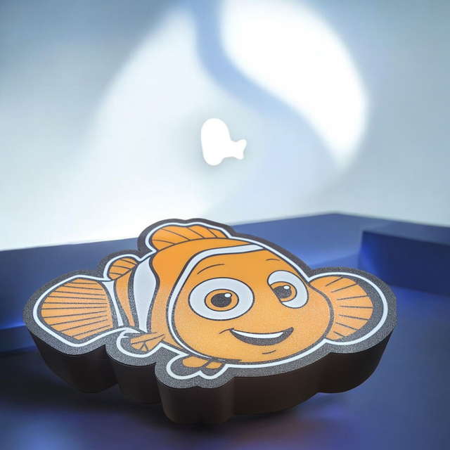 Lampe 3D Nemo LED - Plonge dans l’univers aquatique !