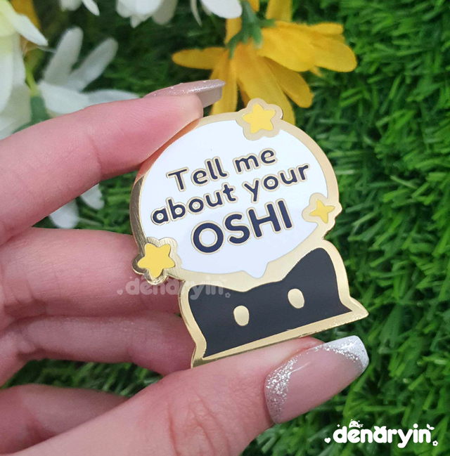 Oshi Enamel pin / Kovinska značka