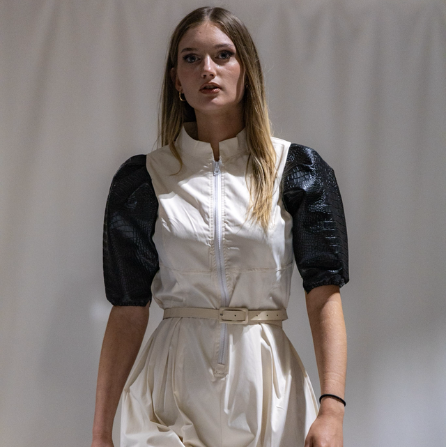 Combinaison à manches 3D noir 