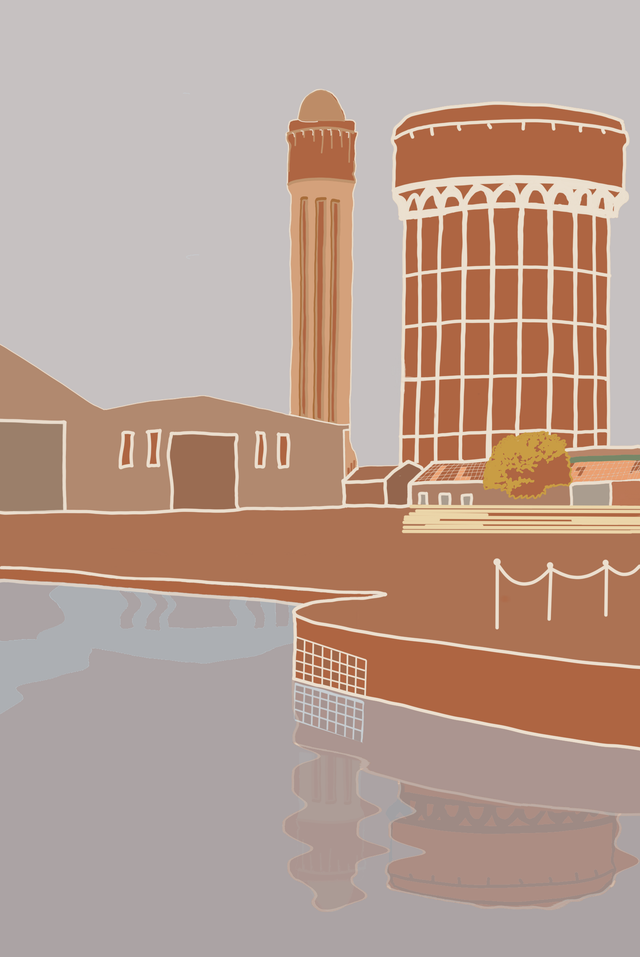 Salt &amp; Pepper Pots - Limited Edition Print