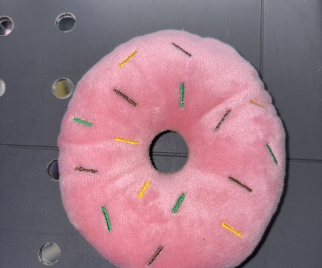 SECONDS Pink Doughnut Toy