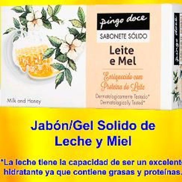 Jabón de Leche y Miel