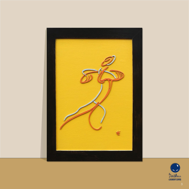 DN08 Danseurs première esquisse - 30x45cm