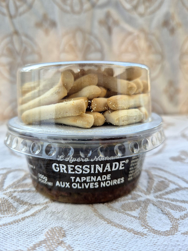 Gressinade Tapenade aux Olives noires