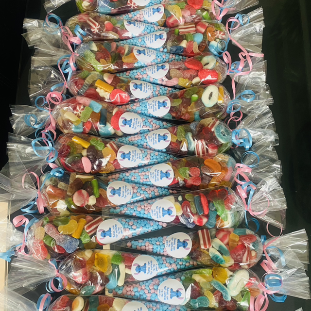 25 x sweet cone bundle stitch 