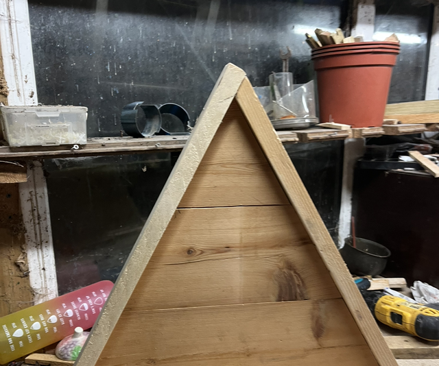 Wooden Christmas tree