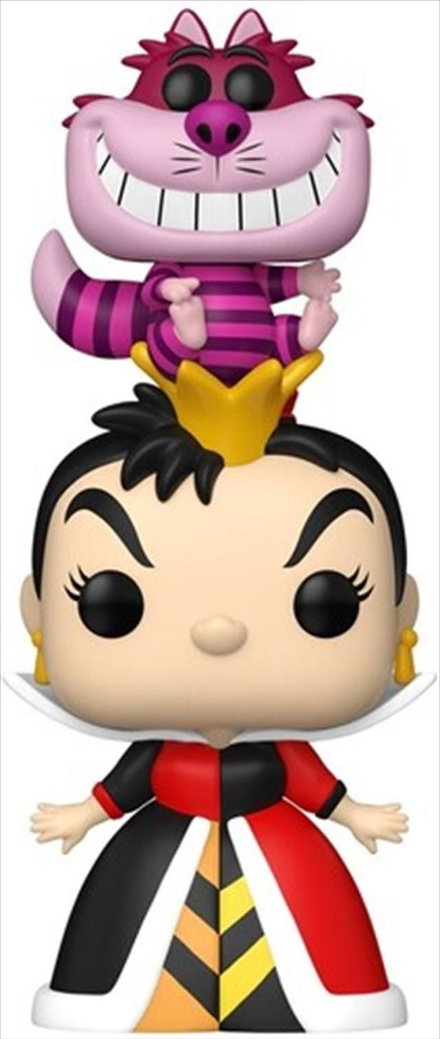 Funko Alice In Wonderland - Queen Of Hearts w/Cheshire Cat Pop! Premium
