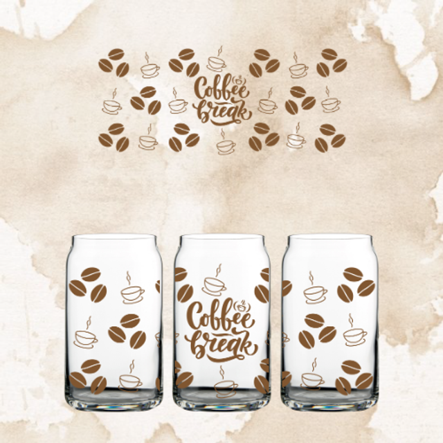 Verre coffee break
