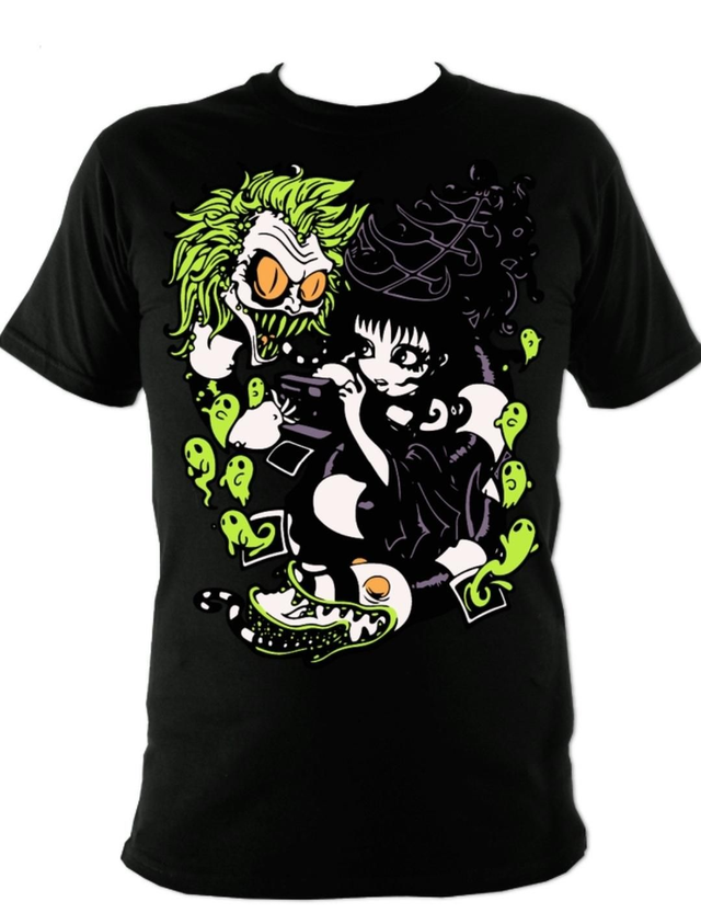 Beetlejuice and Lydia Snake T-shirt