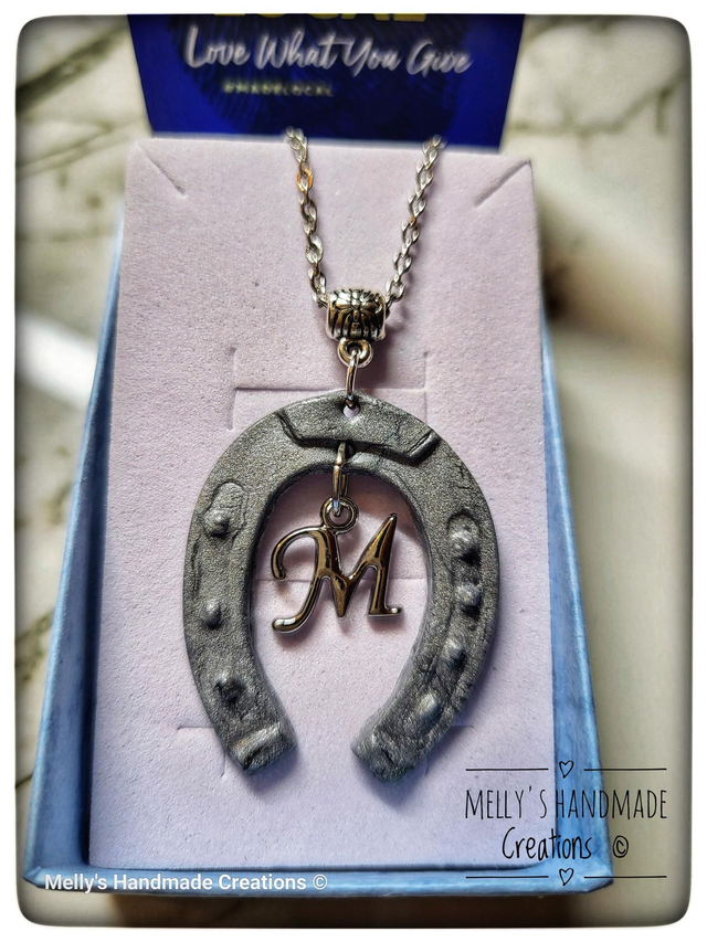 Personalised Horseshoe Pendant