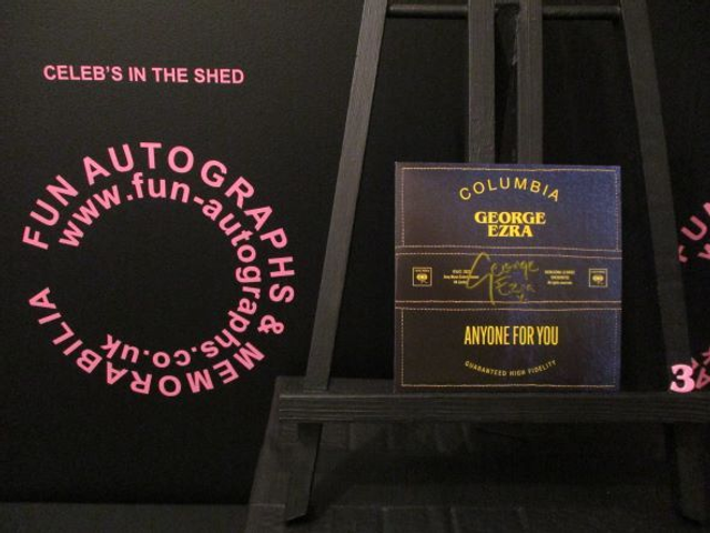 George Ezra - 'Anyone For You' Authentic Autographed Single Cover (3)