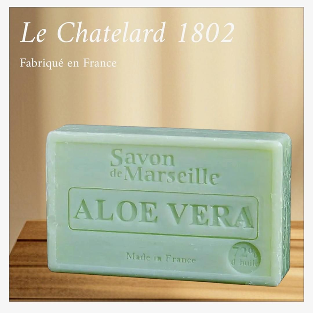 Savon "Aloé vera" 100 gr Le Chatelard 1802