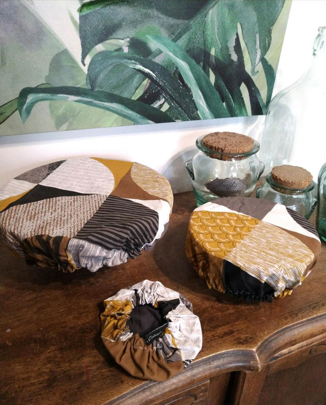 Lot de 3 couvres plats