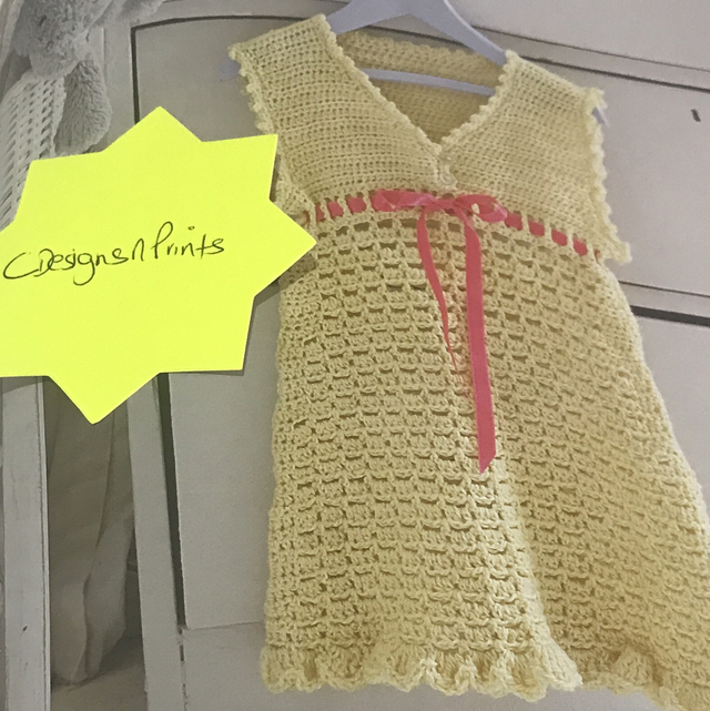 Cherub Dress - Crochet Pattern - CRD28