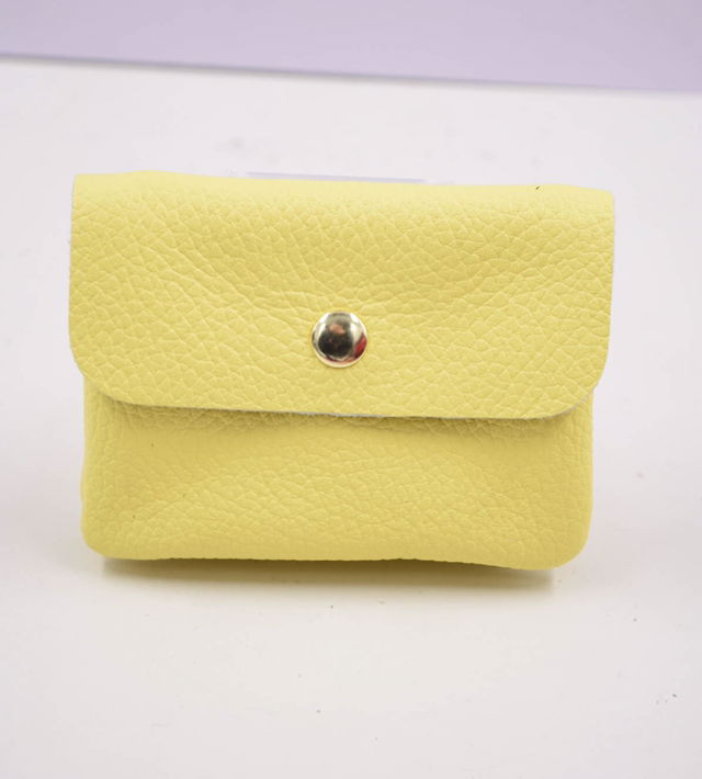 Porte monnaie en cuir (petit modele)