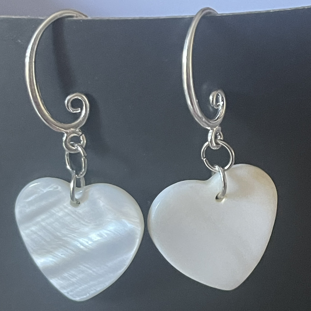 BO28 - Boucles d’oreilles en nacre