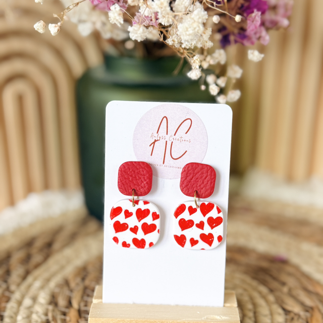 Boucle d’oreille Coeur