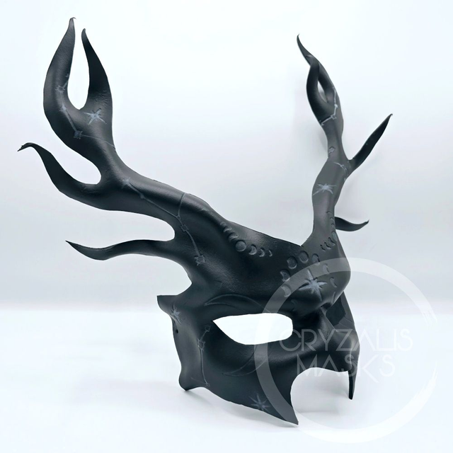 UV Lunar Stag mask  