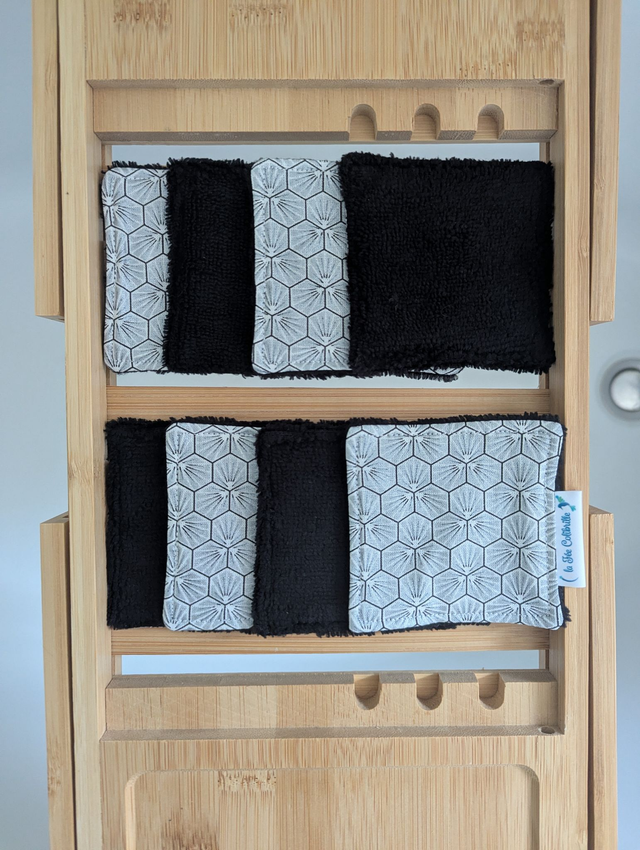 Ensemble de 8 carrés visage - So' chic