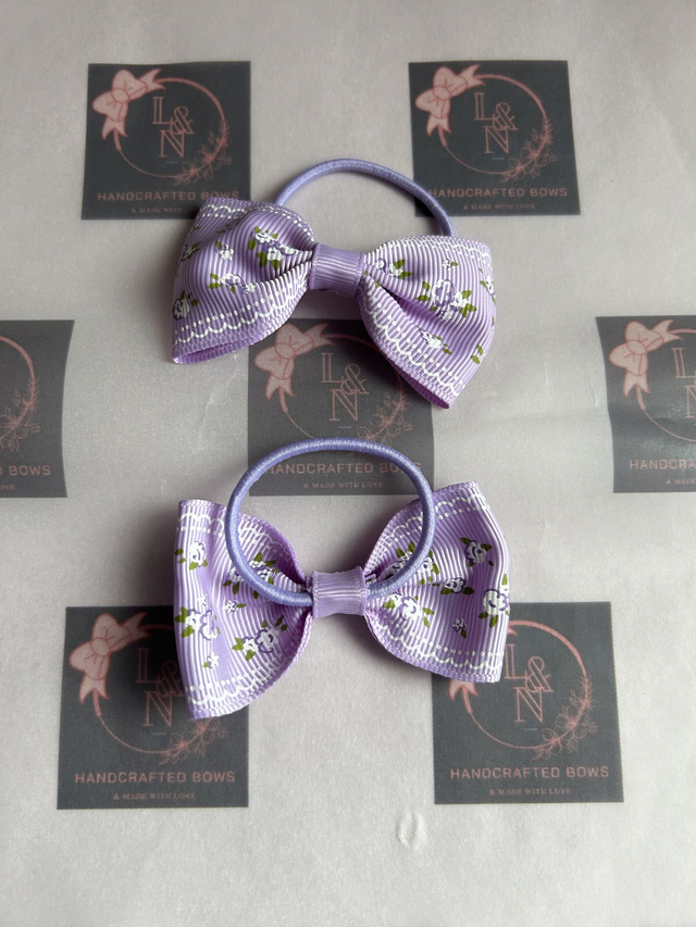 Purple Flower Bobbles