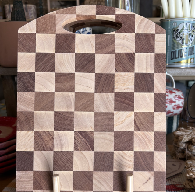 Checkerboard Chopping Board 