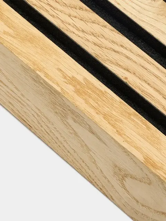 Woodupp Lamelle de finition Chêne Rustique naturel 67mm (Réf-1253)