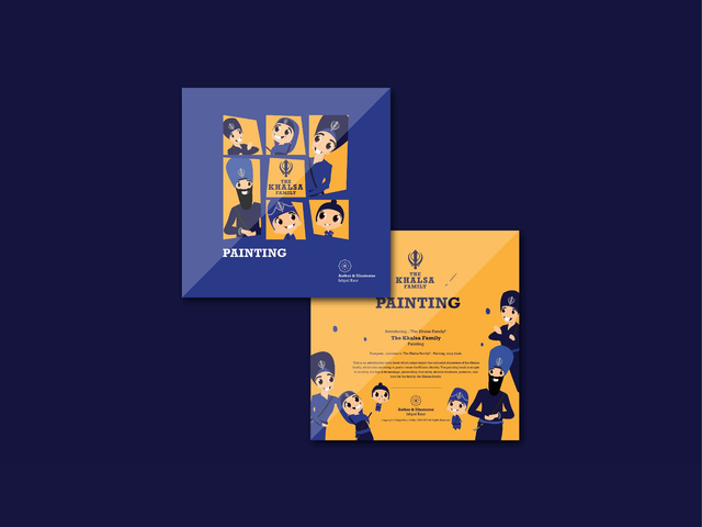 The Khalsa Family - Painting