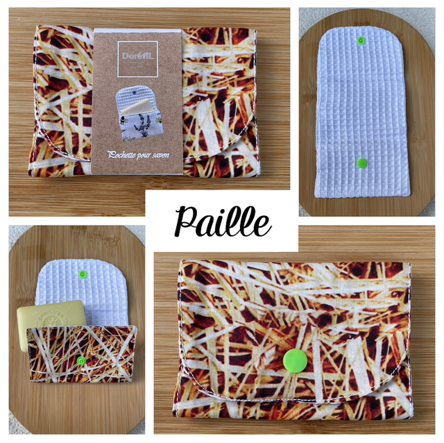 Pochette pour savon (beige)