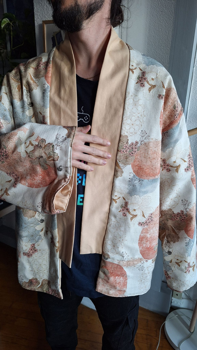 Veste kimono " Origami " 