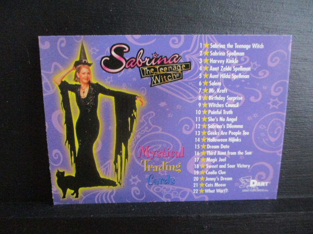 Sabrina The Teenage Witch Mystical (1999) Original Trading Card #72