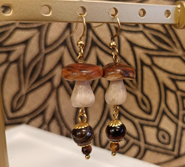 Boucles d&#039;oreilles balade champêtre 