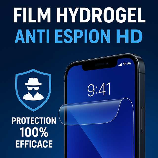 Film Protecteur Hydrogel Anti Espion HD