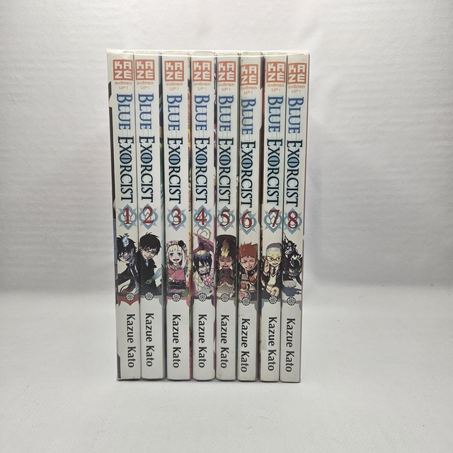 Pack Blue Exocist 1-8
