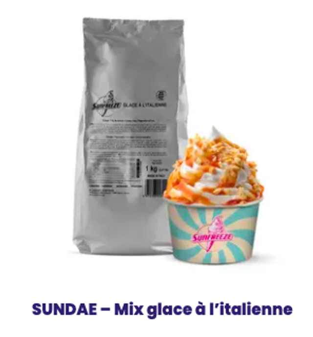 Mix glace à l'italienne 