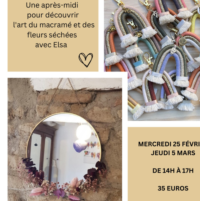 Après-midi créative miroir et porte-clefs 🌈