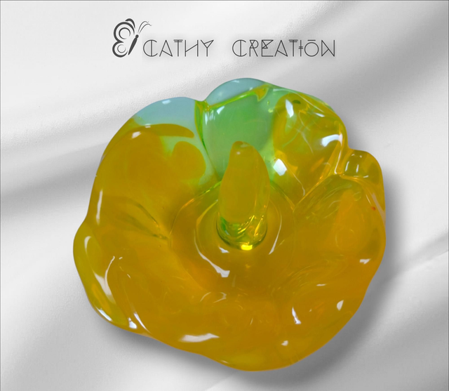 Range bijoux jaune et orange 