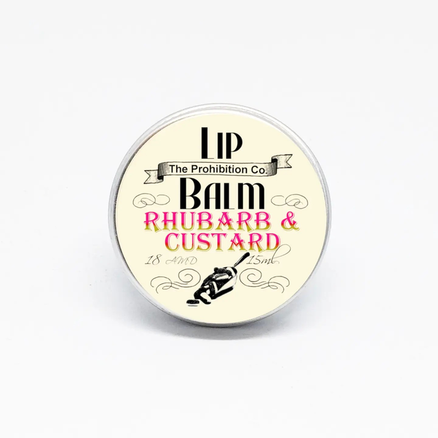 Rhubarb and Custard Lip Balm by Half Ounce Cosmetics