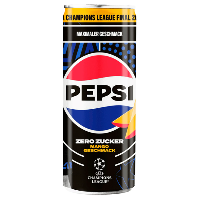 Pepsi Zero Mango 0.33l