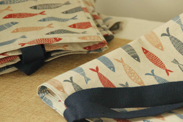 Shopping tote bag - Fish