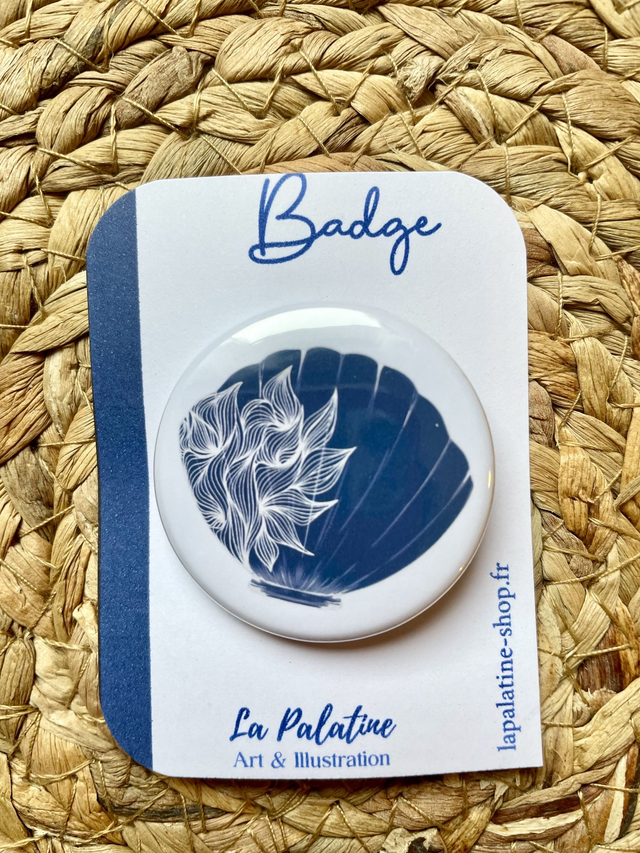 Badge coquille